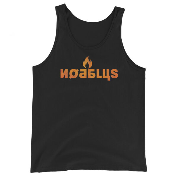 Sort nødblus tanktop